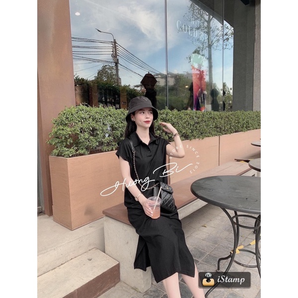 🌈🌈🌈 Váy xuông có cổ tay rơi 🌈🌈🌈