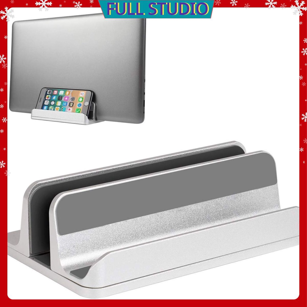 Kệ dựng đứng cho macbook, laptop, ipad với chân đế điều chỉnh được