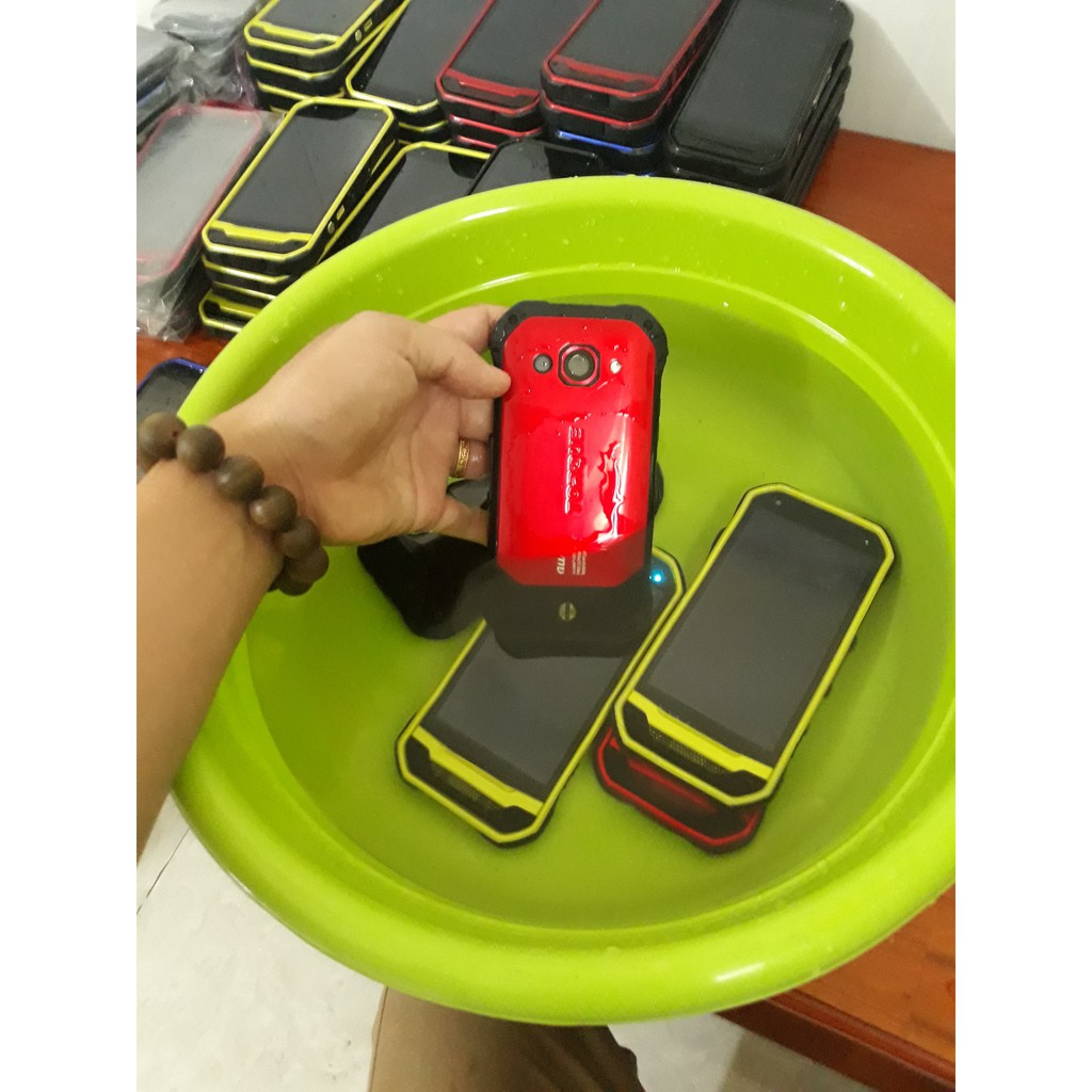 Máy 90% 📱 Điện Thoại NHật KYOCERA G03 * 💯Chống Nước, Chống va Đập tuyệt đối