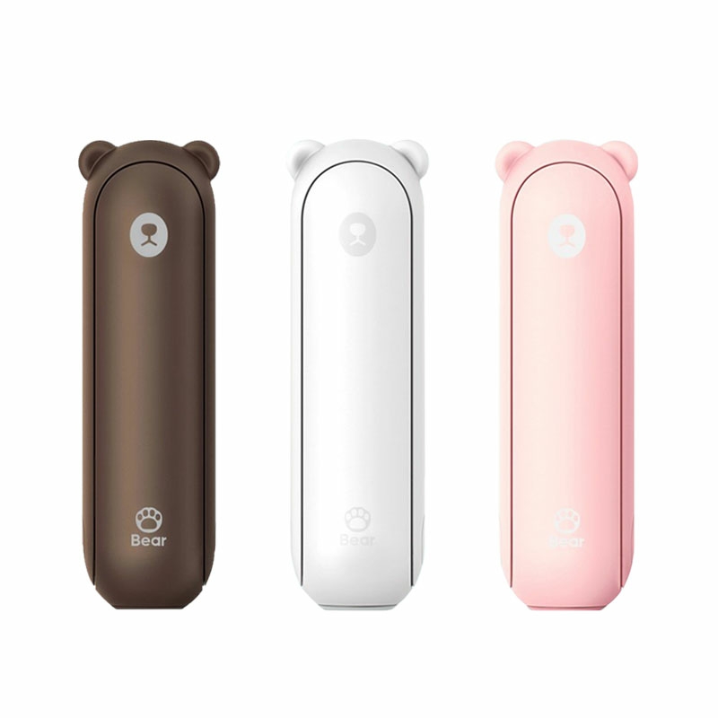 Bear - Xiaomi F8/F8X 3-in-1 handheld fan with built-in flashlight and power bank that can be folded, multi-function, handy
