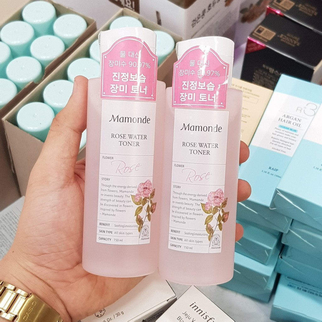 Nước Hoa Hồng Mamonde Rose Water Toner 150ml g20shop - NPP Chính Hãng