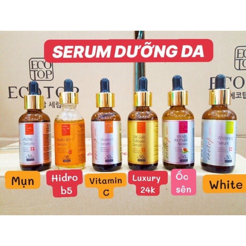 [ CHÍNH HÃNG] SERUM DƯỠNG DA ECOTOP HÀN QUỐC