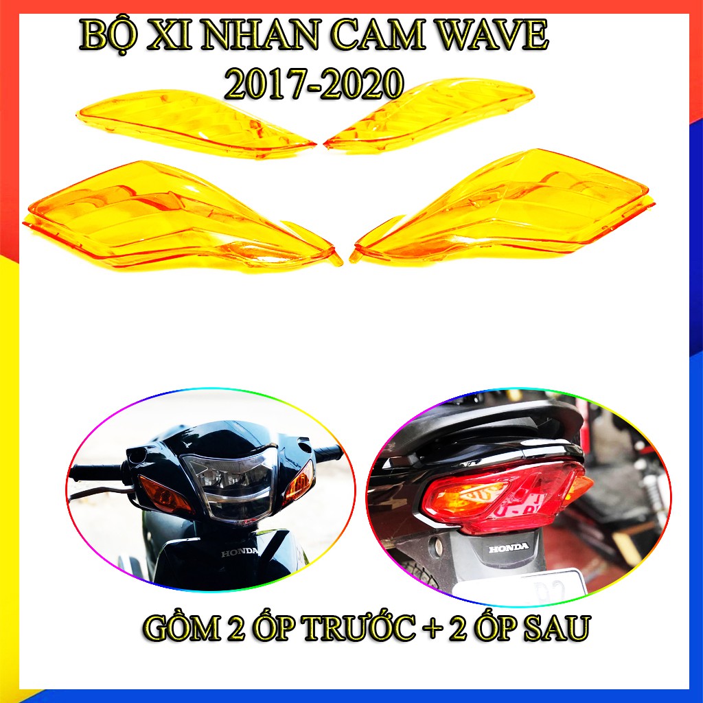 XI NHAN CAM XE WAVE ANPHA 2017-2020 ( GIÁ 2 ĐÔI TRƯỚC VÀ SAU)