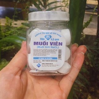 Muối viên dạng mới