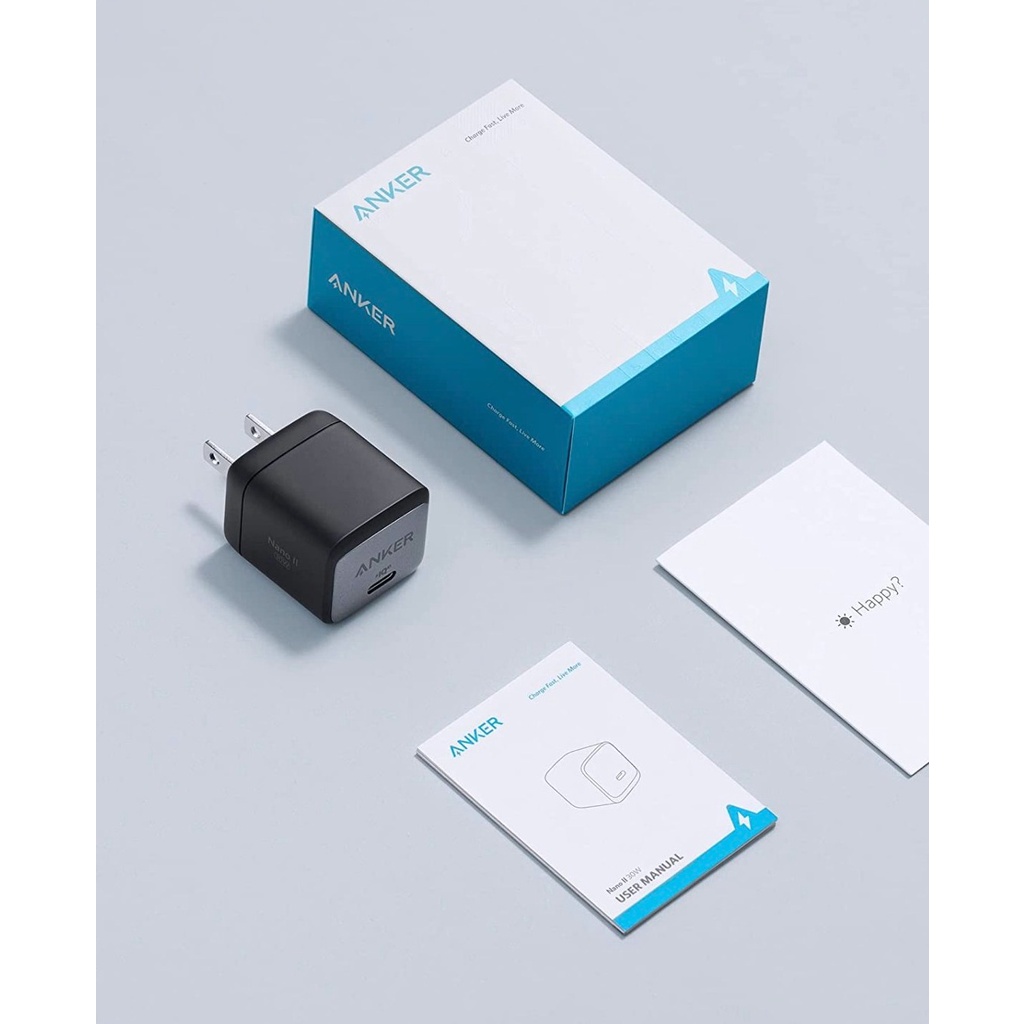 Củ Sạc Anker Nano II A2663 65W GaN 2nd,A2664 45W,A2665 30W
