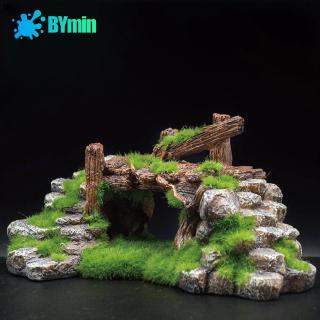 Cầu Rêu Trang Trí Hồ Cá