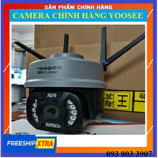 Camera yoosee ngoài trời 5.0mpx cao cấp fullhd sắc nét hỗ trợ wifi ip từ xa - bảo hành 6 tháng