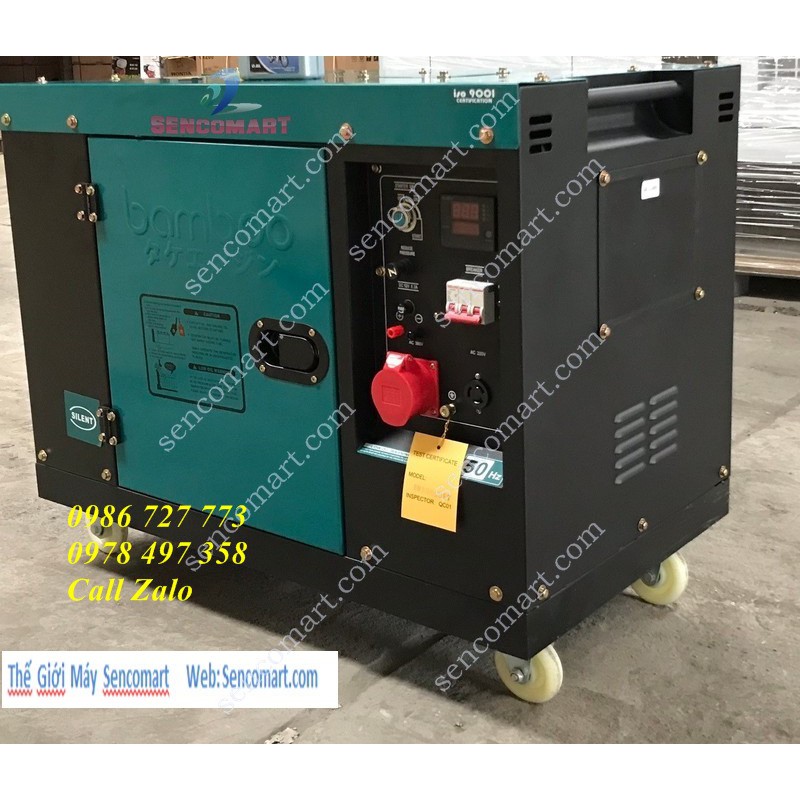 Máy phát điện chạy dầu 3 pha 8kw Bmb 9800ET hàng chính hãng bảo hành 12 tháng