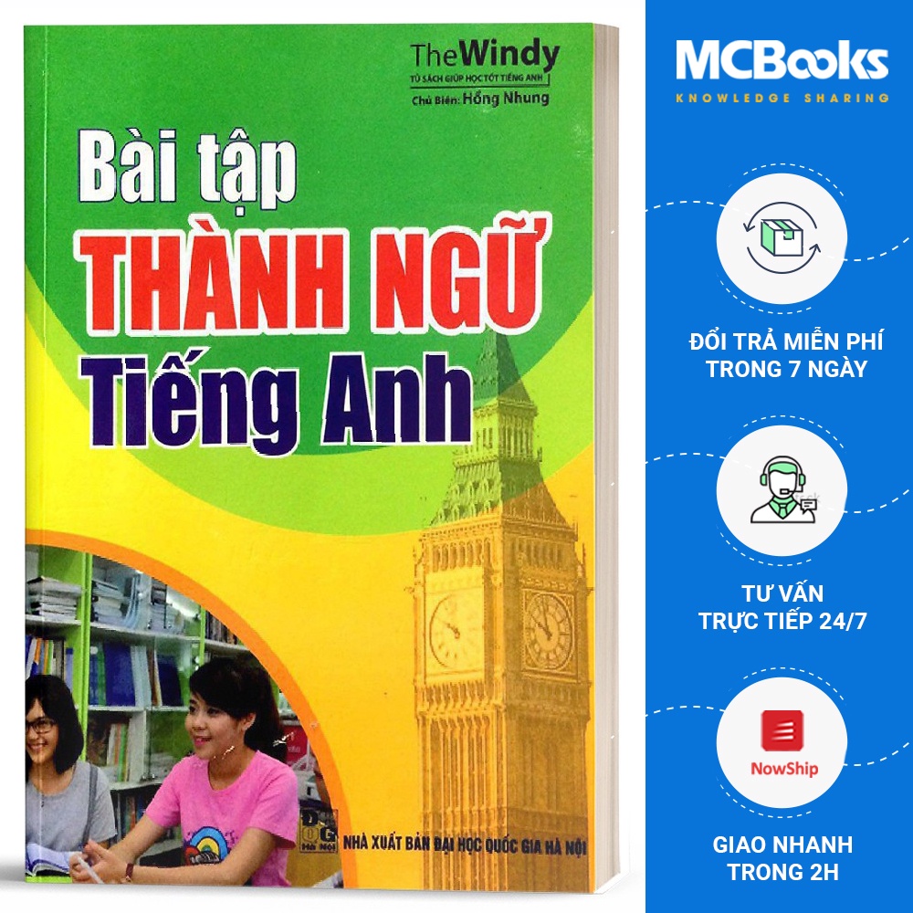 Sách - Bài Tập Thành Ngữ Tiếng Anh - Dành Cho Người Học Từ Cơ Bản Đến Nâng Cao