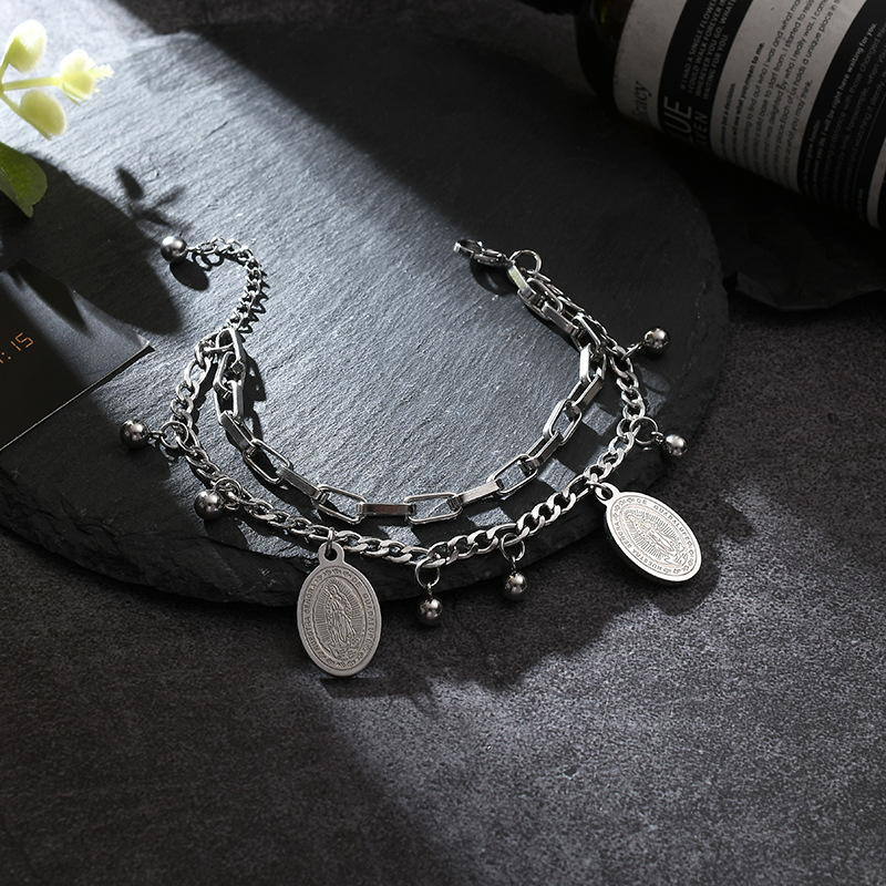 Vòng Tay Nhiều Lớp Phong Cách Cổ Điển Hàn Quốc