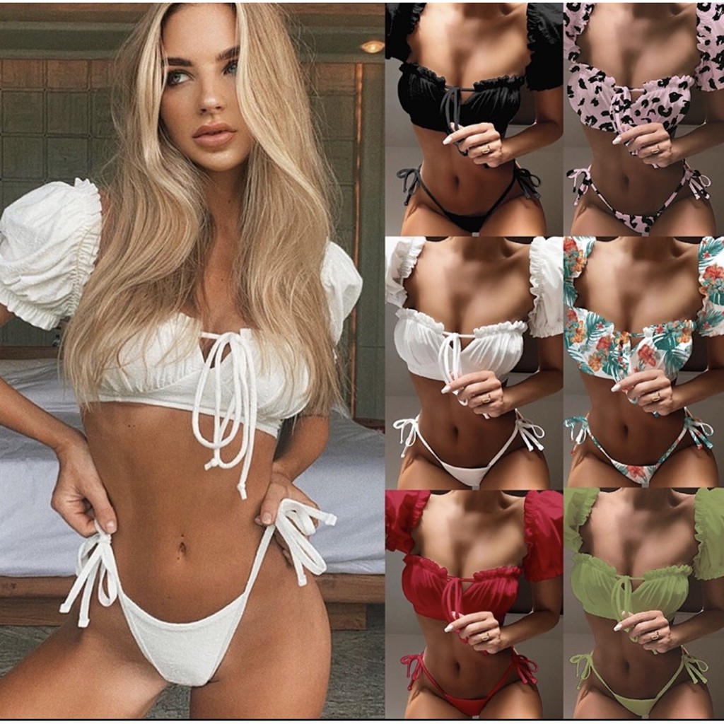 Bikini 2 mảnh sang chảnh - Bikini tay con (Ảnh thật shop chụp) | BigBuy360 - bigbuy360.vn