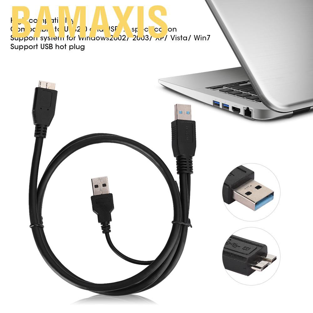 Cáp Sạc Bamaxis Usb3.0 Sang Micro Usb Dài 1m