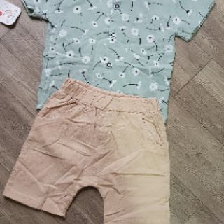 2 bộ sơmi cho bé trai