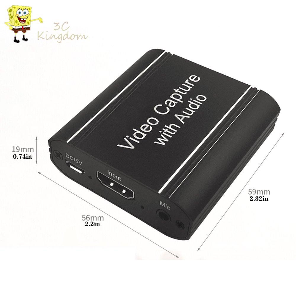 ☆Pro☆ 4K 60Hz 1080P USB 2.0 HDMI-compatible Video Capture Card Audio Video