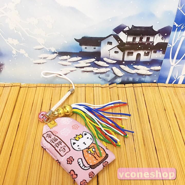 Túi phước trang trí omamori nhật bản trưng bày May Mắn quà tặng xinh xắn dễ thương