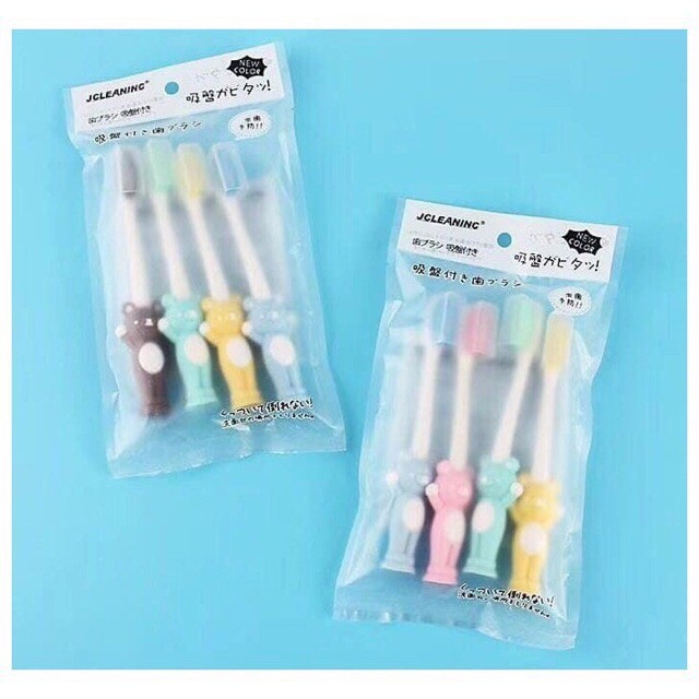 BÀN CHẢI ĐÁNH RĂNG XUẤT NHẬT CHO BÉ - BÀN TRẢI ĐÁNH RĂNG CHO BÉ