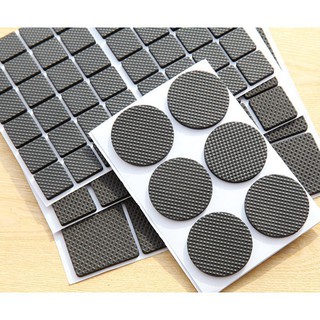 Bộ 12 Miếng lót chân bàn/ghế chống trượt tiện dụng hình tròn 4,5 cm
