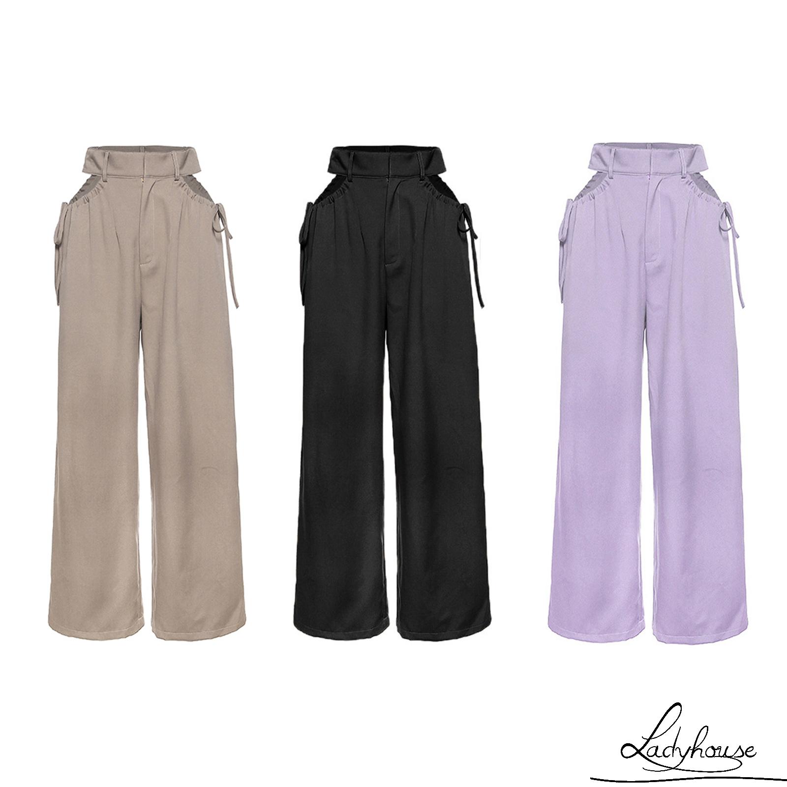 Quần Dài Lưng Cao Phối Dây Rút Thời Trang Cho Nữ Ld %0020 | BigBuy360 - bigbuy360.vn