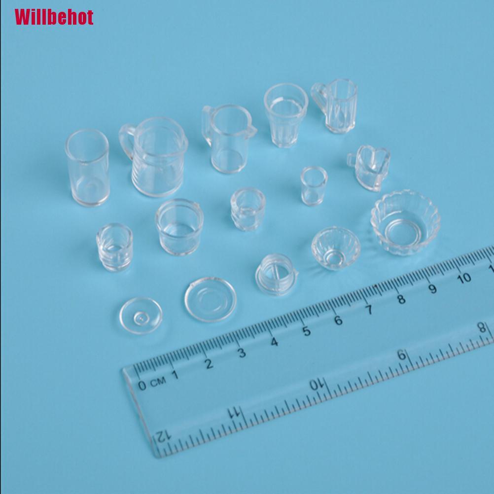 Bộ 15 Cốc mini Trong Suốt Dùng Cho Bàn Ăn