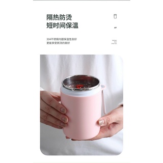 Bình trữ đồ ăn, ủ cháo cho bé (450ml)