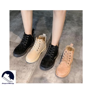 [XẢ KHO - FREESHIP] Boot nữ da lộn - HT38