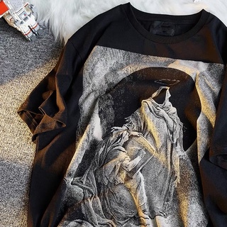 Áo thun đen tay ngắn in hình t-shirt black