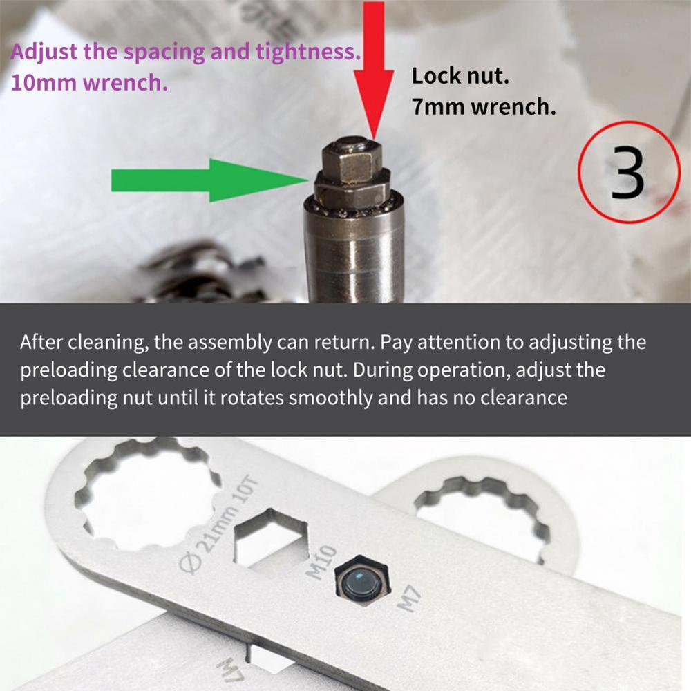 Cờ Lê Bằng Thép Không Gỉ Chất Lượng Cao Dành Cho Bàn Đạp Xe Đạp Leo Núi