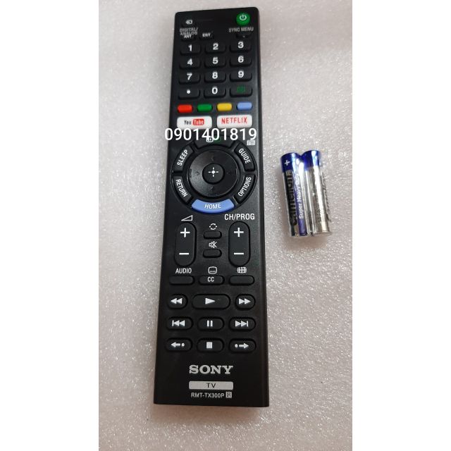 Điều khiển Tivi Sony TX300P(hàng thường)