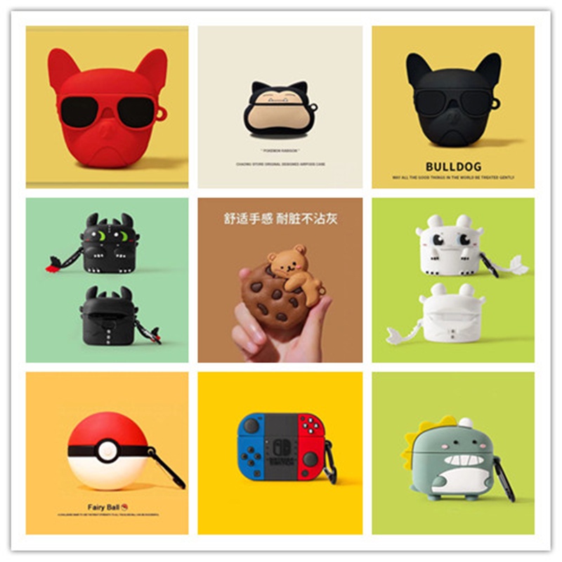 【Trend Front】ốp Bảo Vệ Hộp Sạc Tai Nghe ZMI PurPods Pro Hoạt Hình