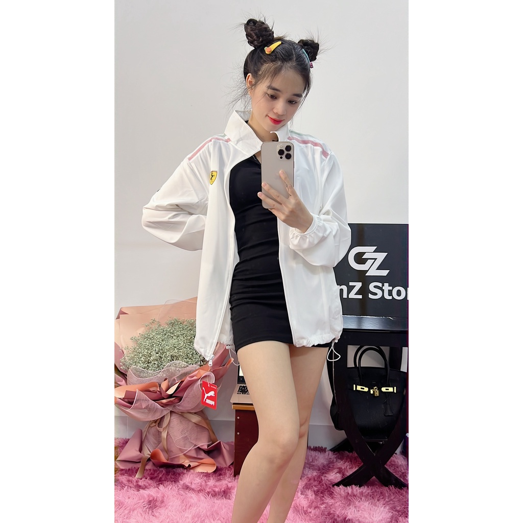Áo khoác puma ferrari nữ nam chất vải thun lạnh hàng xịn GZAK043 GZ Store