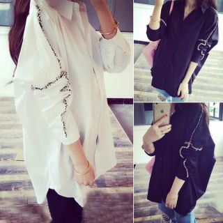 (Ảnh thật) (có bigsize) Áo sơ mi form rộng