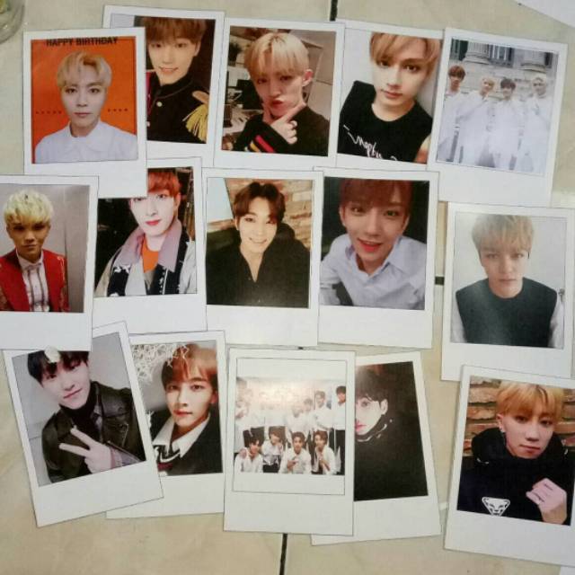 Polaroid Vòng Tay Thời Trang Cho Fan Của Nhóm Nhạc Kpop Bts Exo Seventeen