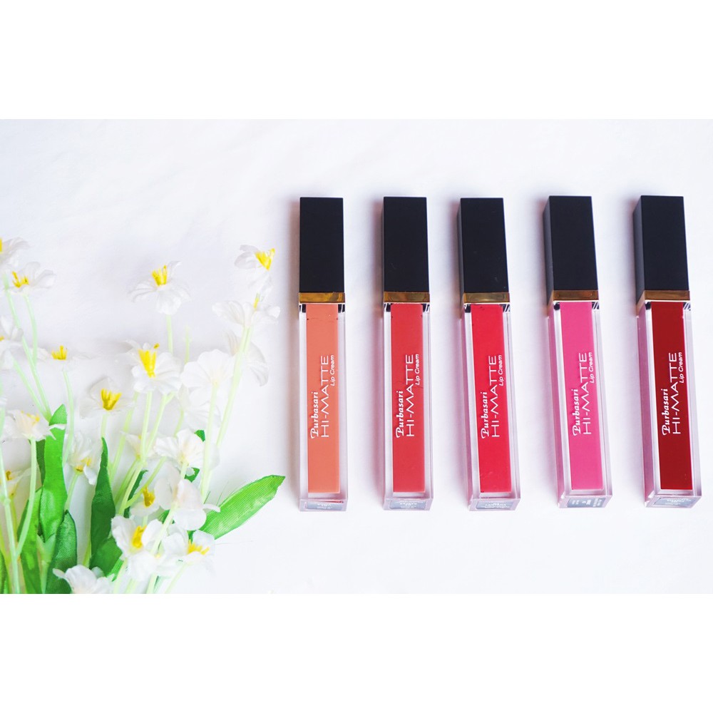 (hàng Mới Về) Son Kem Lì Màu Sắc Thời Trang Thương Hiệu Purbasari | BigBuy360 - bigbuy360.vn