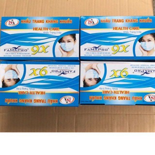 5 hộp khẩu trang y tế xanh 3 lớp