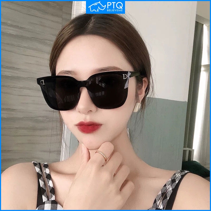 Kính Mát Phân Cực Mặt Vuông Chống Tia UV400 Phong Cách Cổ Điển Sang Trọng Dành Cho Nữ