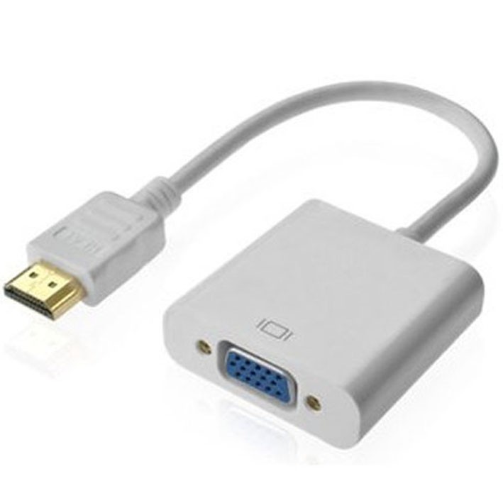 (sale) Cáp chuyển đổi hdmi ra vga, cáp hdmi ra vga có audio (bán sỉ)