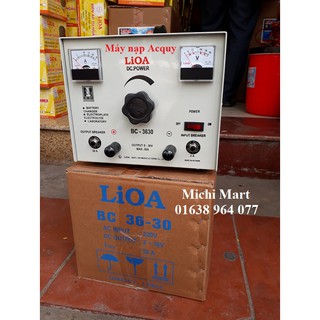 Máy nạp Ắcquy LiOA 30A - BC3630