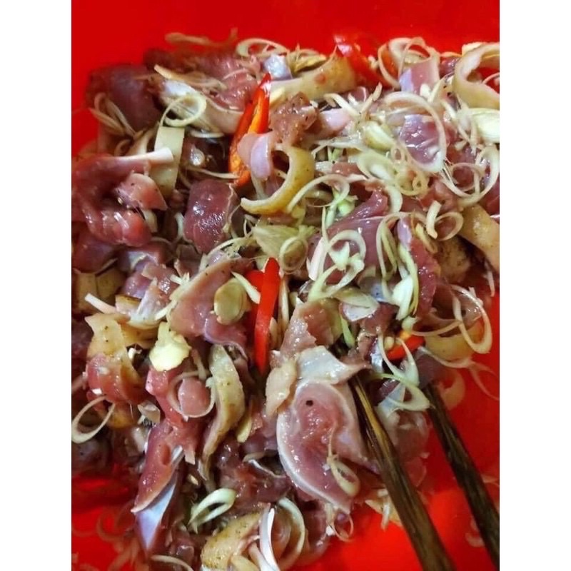 1 kg đùi gà tây lọc đóng hút chân không kèm xả ớt