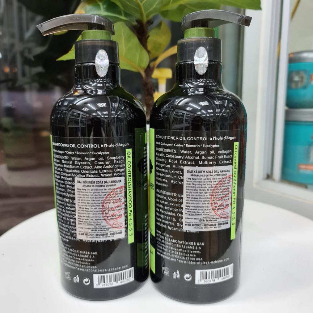 LẺ DẦU GỘI HOẶC LẺ XẢ ARGANA OIL-CONTROL KIỂM SOÁT DẦU 500ML-750ML