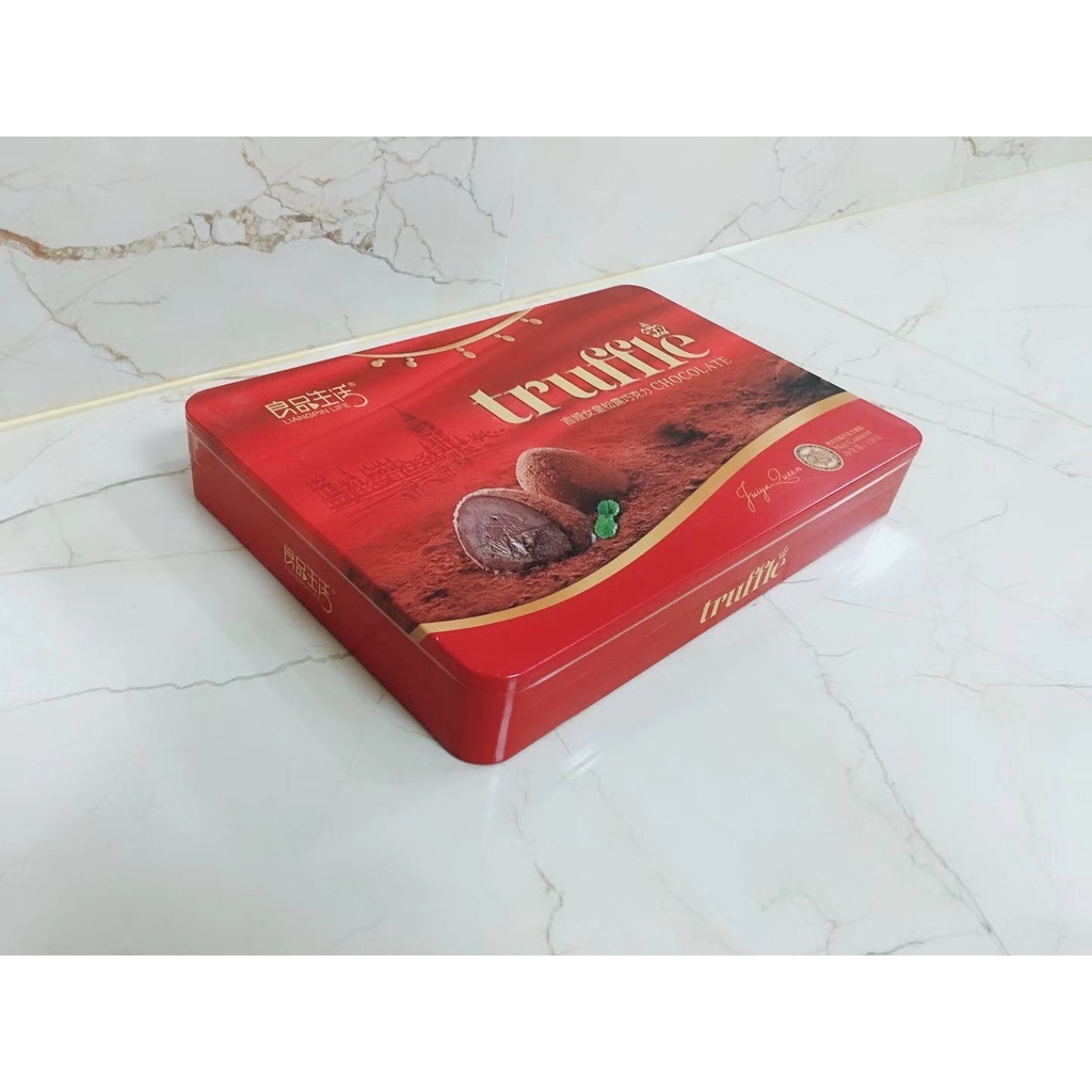 quà tặng tết Socola Truffle Queen Hộp đỏ Royal