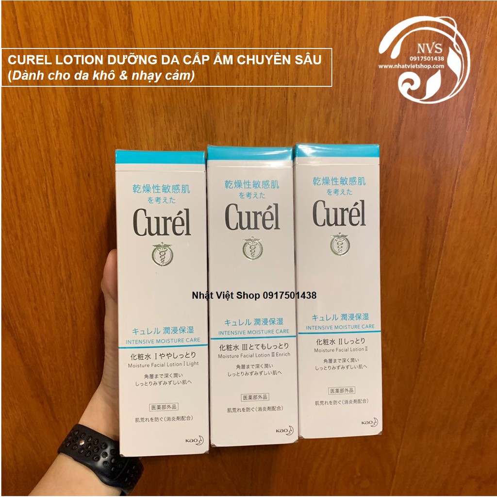 Lotion Dưỡng Da Cấp Ẩm Chuyên Sâu - Curel Intensive Moisture Care Moisture Lotion 150ml