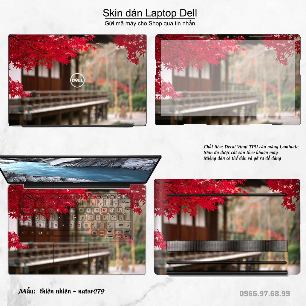 Skin dán Laptop Dell in hình thiên nhiên _nhiều mẫu 11 (inbox mã máy cho Shop)