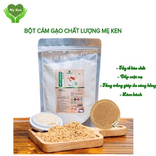 Bột Cám Gạo Sạch Nguyên Chất Mẹ Ken, Tẩy Da Chết, Đắp Mặt Nạ, Làm Bánh 500g