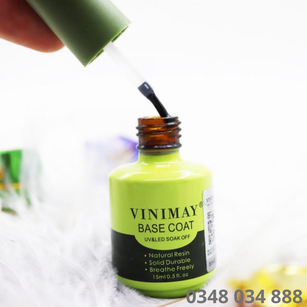 Base Coat Vinimay chính hãng , gel liên kết móng 15ml