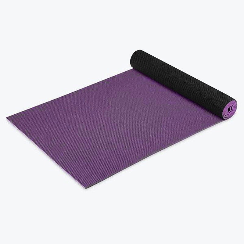 [ HÌNH THẬT ] Thảm tập Yoga PVC 6mm Sportslink 2 màu hàng VNXK - dùng được 2 mặt,siêu bền, chống trượt 173 x 61 x 0.6 cm