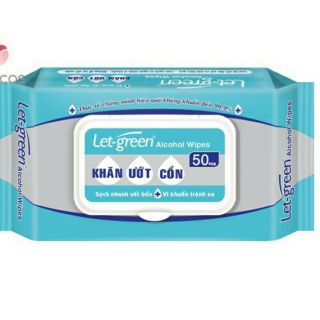 Bịch khăn giấy ướt cồn let- 50 miếng