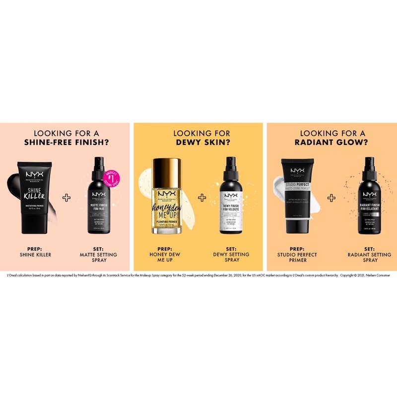 Xịt khoá lớp trang điểm Nyx Professional Make up