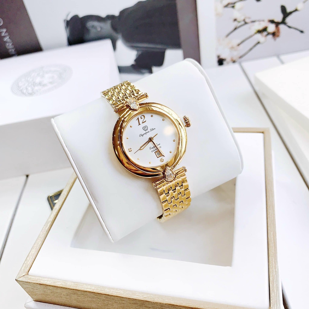 ĐỒNG HỒ NỮ OLYMPIA STAR OPA28042DLK-T CHÍNH HÃNG