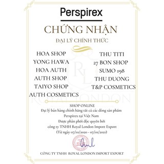 (có in NSX)Lăn khử mùi PerspireX Roll