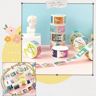 Băng Keo Hình Dán Kiểu Tem Washi Tape Sticker Stamp – Tiệm Ngựa Gỗ